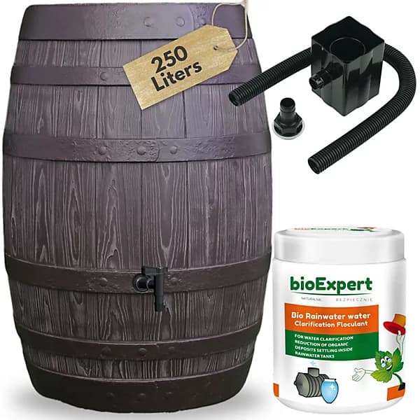 Rustic Oak Barrel.