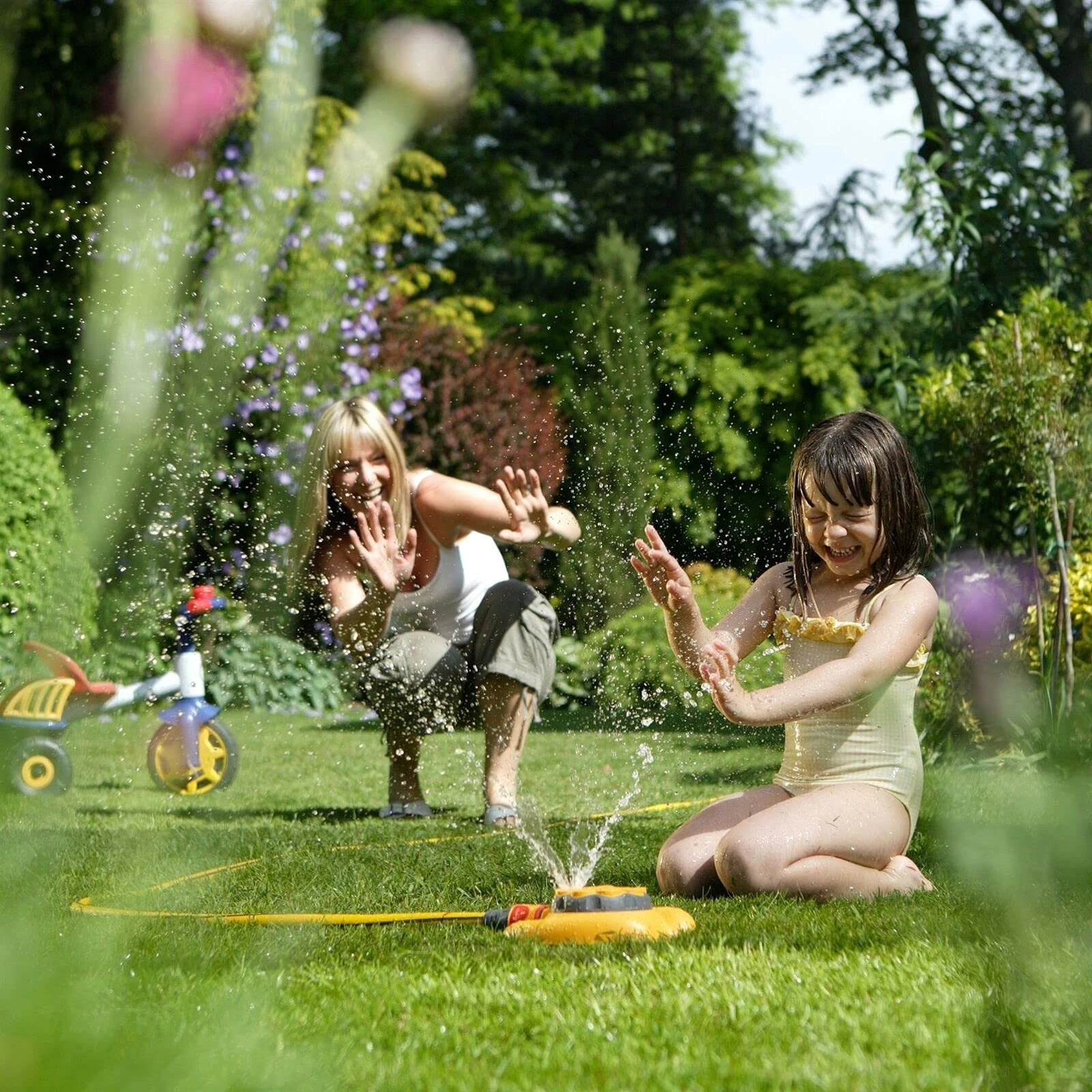 Rotating Vortex Sprinkler.